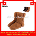 women fashion flats snow boots bow Plush shoes thicken warm suede boots brand winter boots